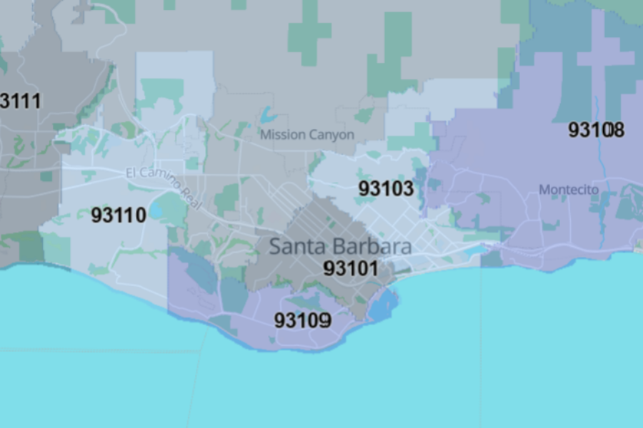 Santa Barbara Zip Codes