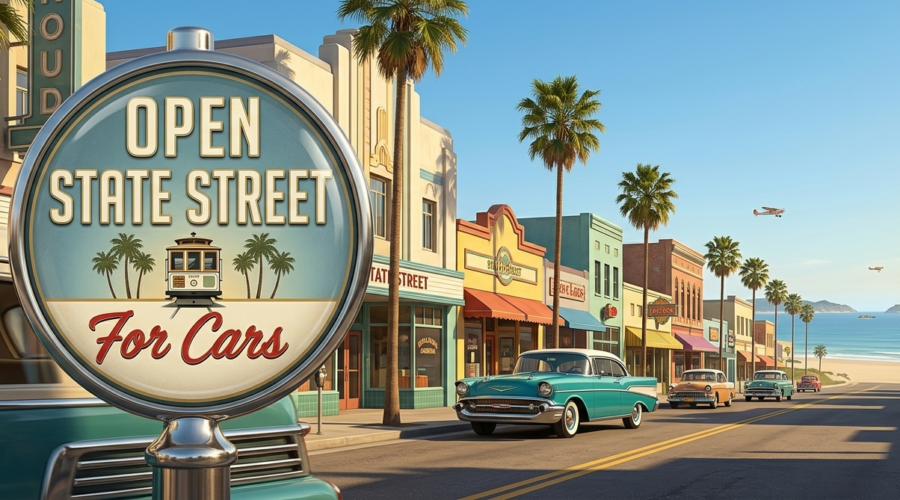 Open State Street For Cars
